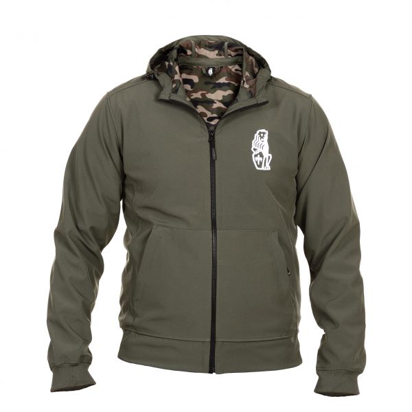 Militair groen softshell jack La Marzocco *